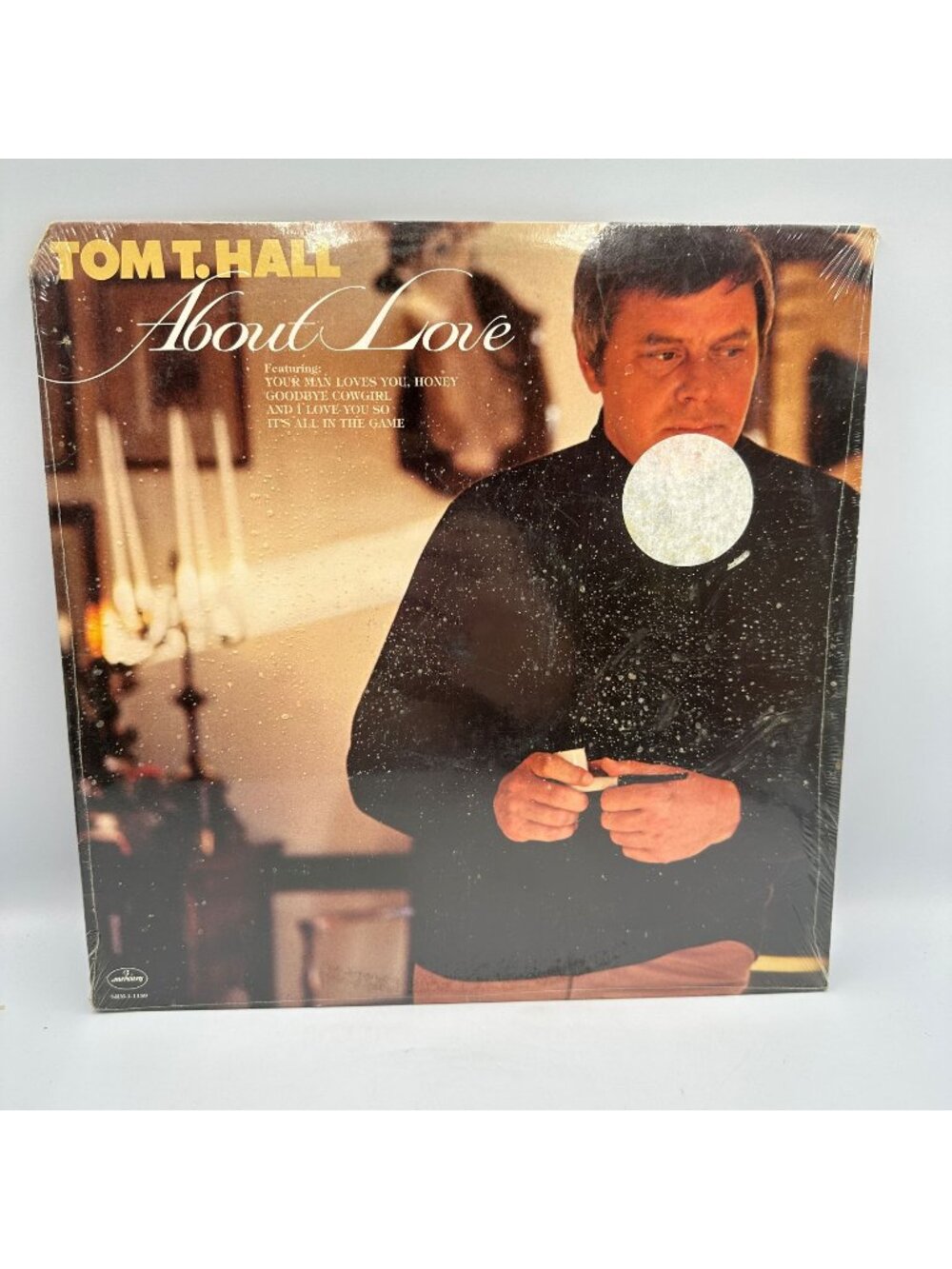 Tom T. Hall - About Love LP 1977 Vinyl 33 RPM Mercury Records Country Original